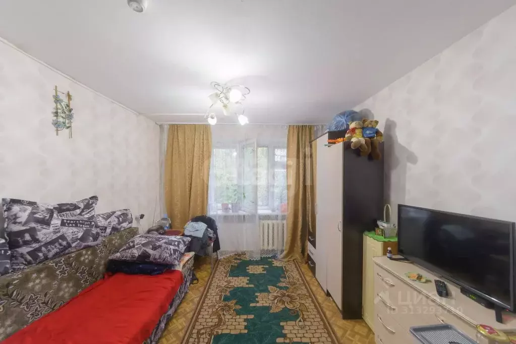 Комната Тюменская область, Тюмень ул. Станционная, 18 (18.2 м) - Фото 1