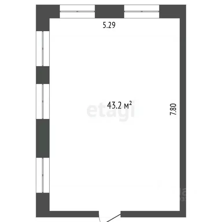 Офис в Тюменская область, Тюмень ул. Гастелло, 78 (43 м) - Фото 2