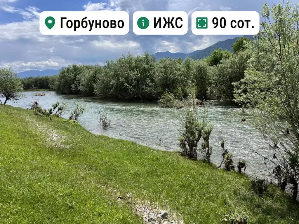 Участок в Алтай, Усть-Коксинский район, с. Горбуново  (90.0 сот.) - Фото 1
