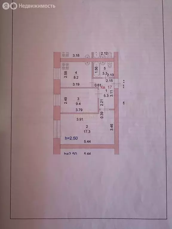 2-комнатная квартира: Йошкар-Ола, улица Йывана Кырли, 46В (43.5 м) - Фото 0