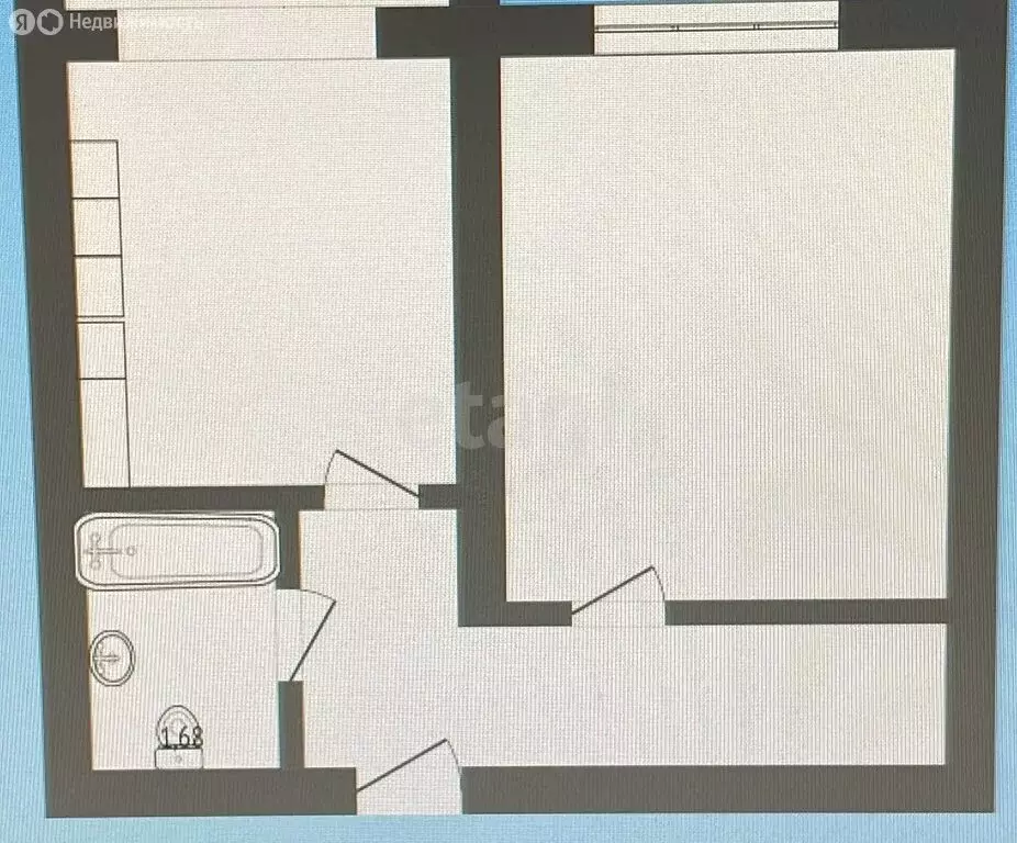 1-комнатная квартира: Ставрополь, Промышленный район, микрорайон № 21, ... - Фото 1