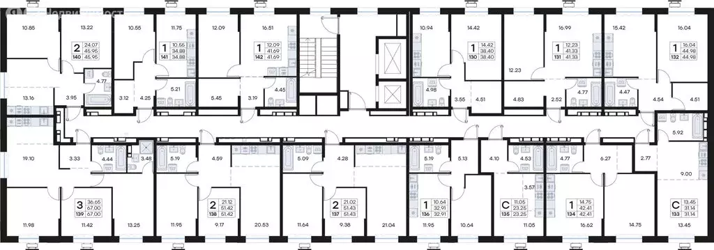 Квартира-студия: Владивосток, жилой комплекс Клуб 25, 1 (31.14 м) - Фото 1