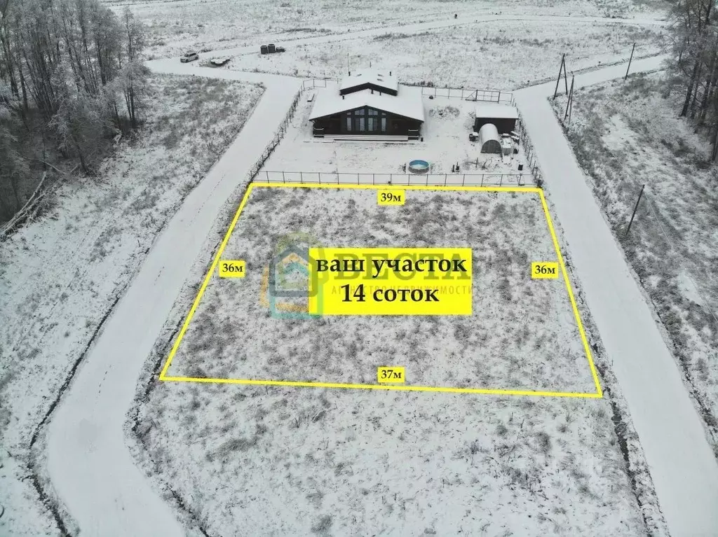 Участок в Ленинградская область, Приозерский район, Красноозерное ... - Фото 2