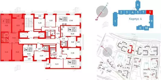 Продаётся 3-к квартира, 90 м - Фото 1