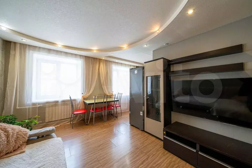 3-к. квартира, 56 м, 2/5 эт. - Фото 1
