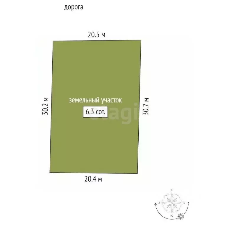 Участок в Томская область, Томский район, Заря садовое товарищество  ... - Фото 2