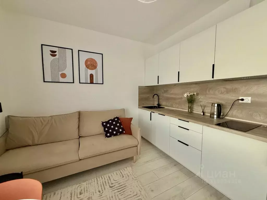 Студия Санкт-Петербург Кубинская ул., 82к3с1 (20.0 м) - Фото 1