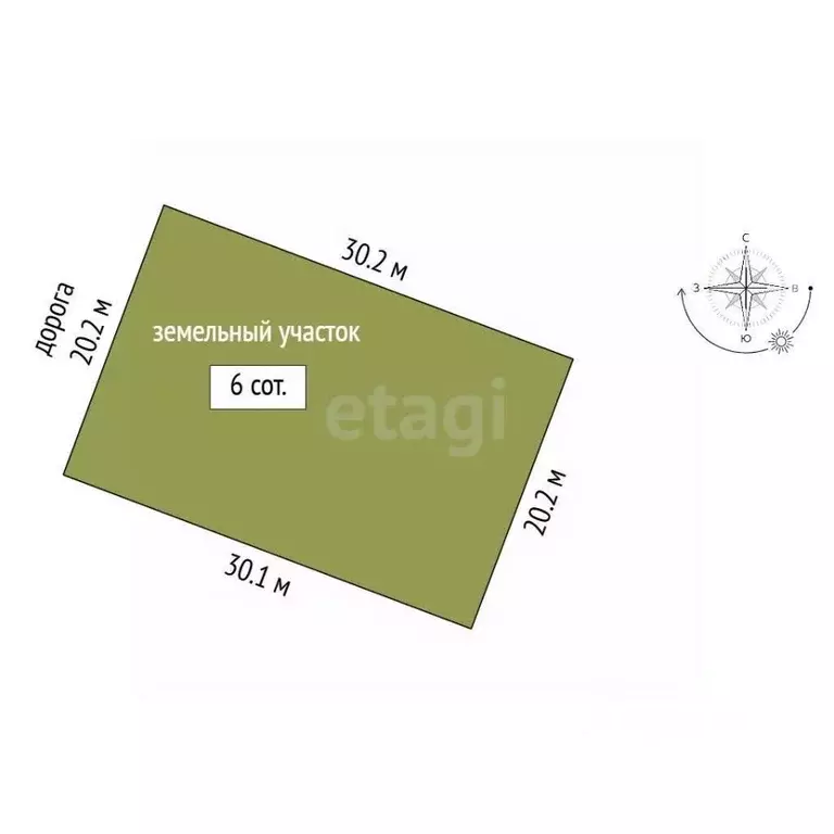 Участок в Крым, Ленинский район, Семисотское с/пос, с. Каменское ул. ... - Фото 2