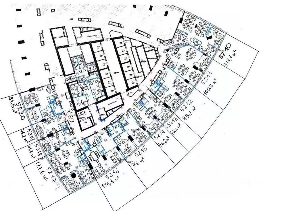 Офис в Москва наб. Пресненская, 12 (1224 м) - Фото 1