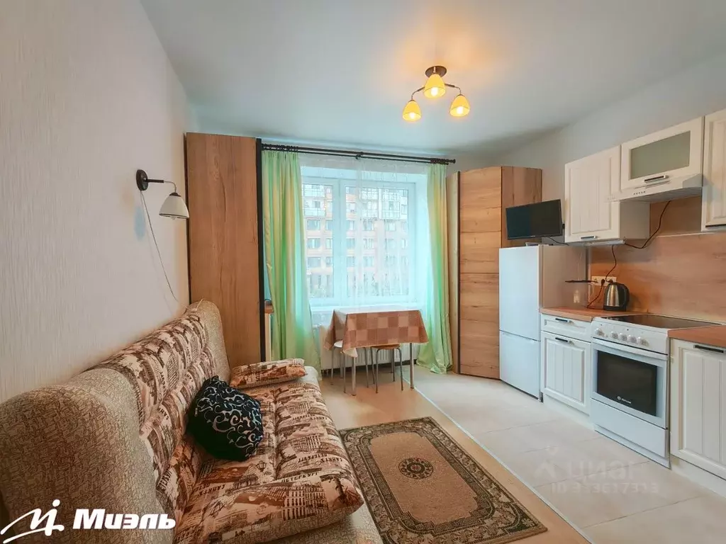 Студия Московская область, Балашиха ул. Безымянная, 8 (19.3 м) - Фото 1