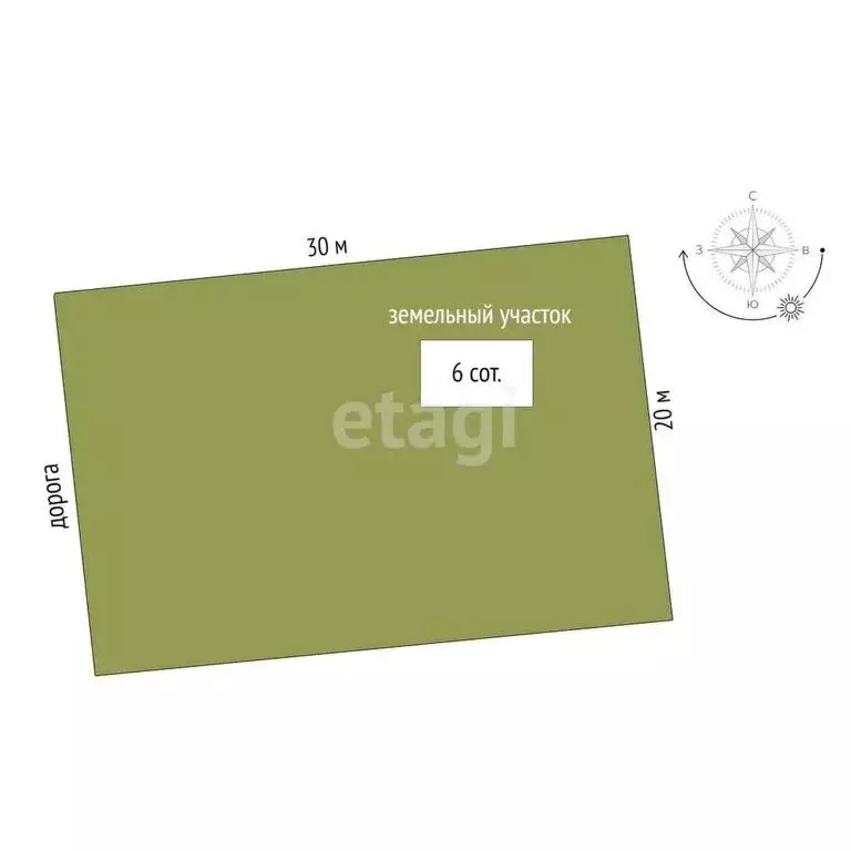 Участок в Феодосия, улица Петра Григоренко, 11 (6.2 м) - Фото 1