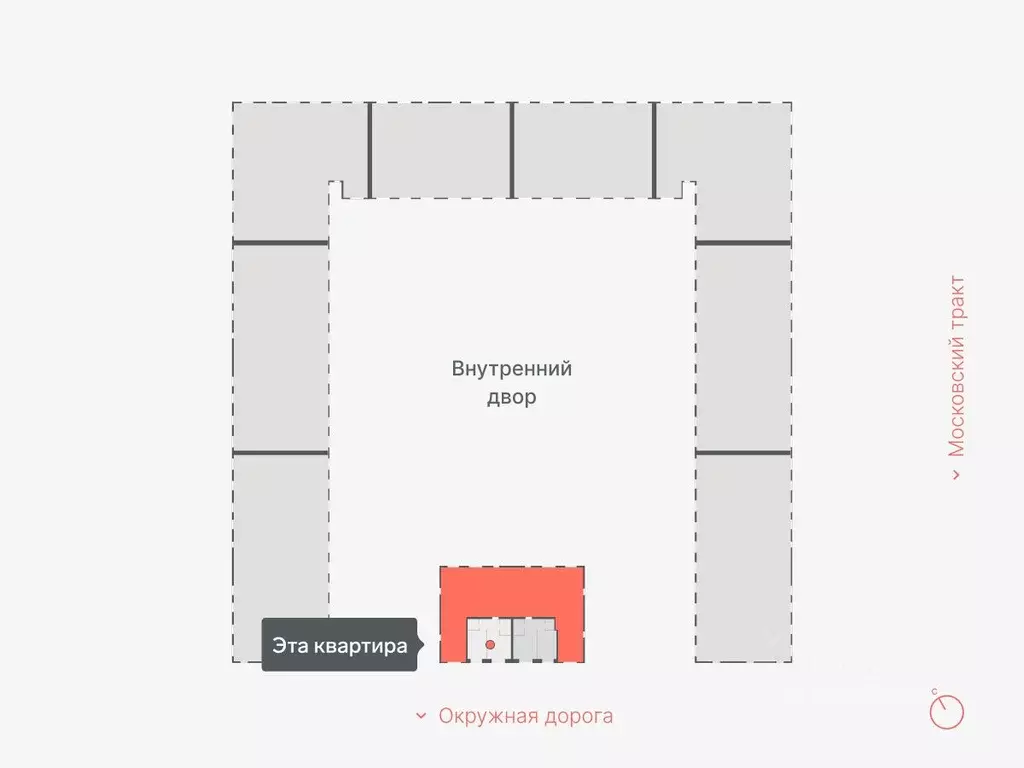 1-к кв. Тюменская область, Тюмень Кремлевская ул., 97 (41.2 м) - Фото 1