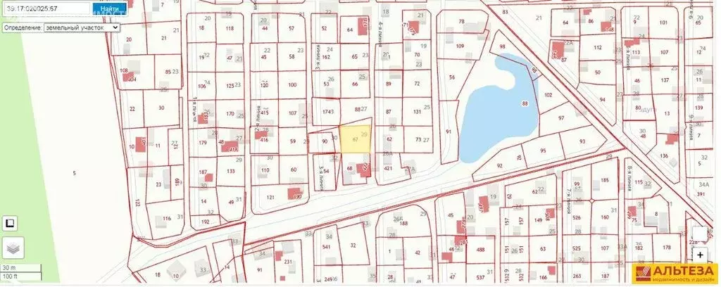 Участок в Светлогорск, СНТ Радуга, 4-я линия (5.54 м) - Фото 1