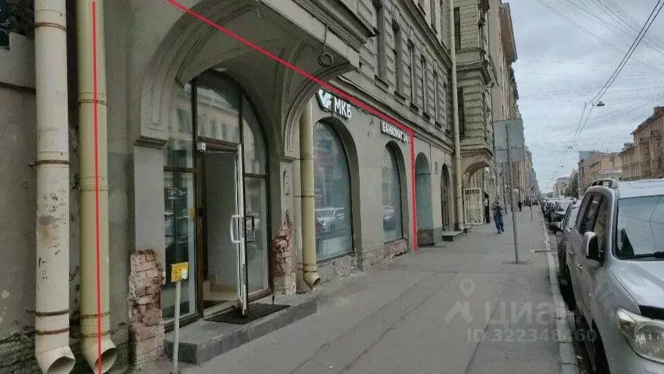 Помещение свободного назначения в Санкт-Петербург 9-я Васильевского ... - Фото 1