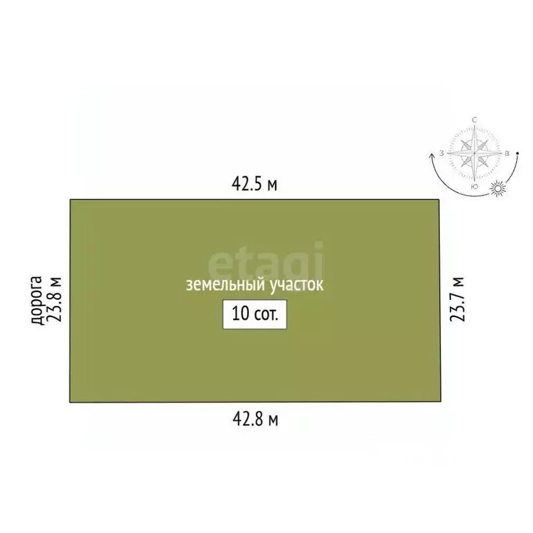 Участок в Мордовия, Кочкуровский район, с. Новая Пырма  (10.0 сот.) - Фото 1