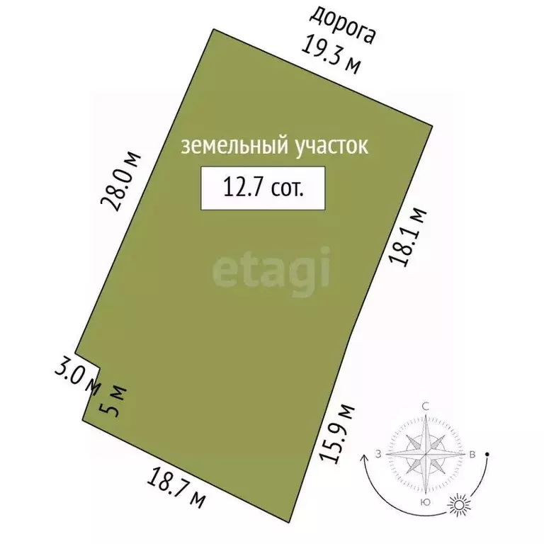 Участок в Камчатский край, Петропавловск-Камчатский ул. Беринга, 31 ... - Фото 2
