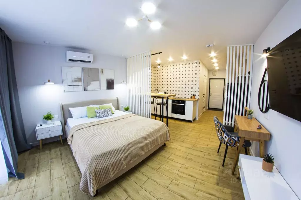 Студия Омская область, Омск ул. Маршала Жукова, 156 (32.3 м) - Фото 2