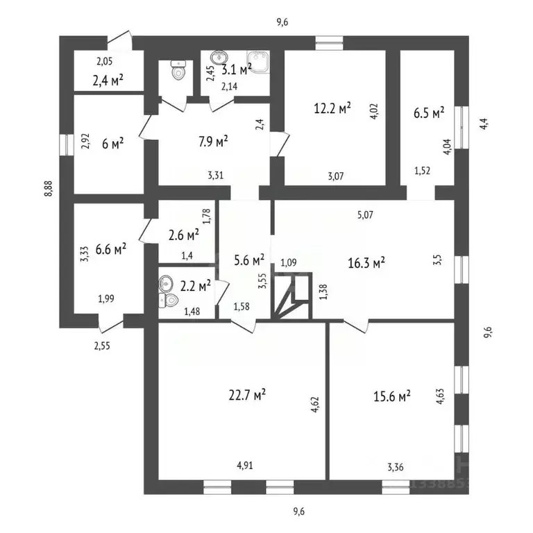 Дом в Красноярский край, Красноярск 9-я Продольная ул., 38 (96 м) - Фото 1