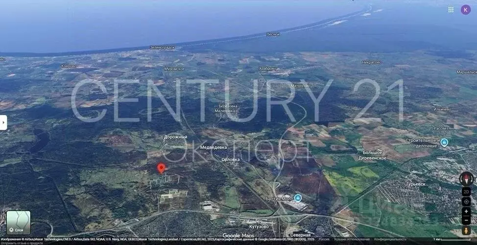 Участок в Калининградская область, Гурьевский муниципальный округ, ... - Фото 1