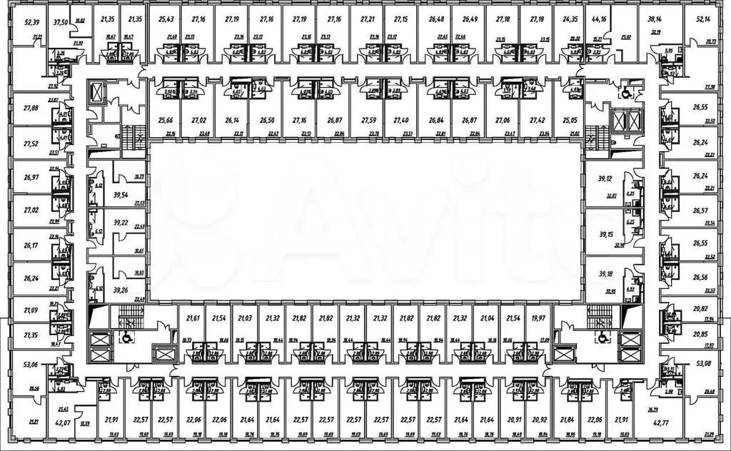 Апартаменты-студия, 21,8 м, 8/12 эт. - Фото 1