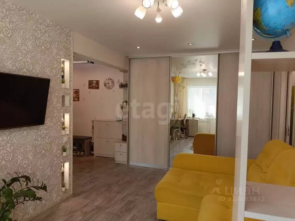 2-к кв. Омская область, Омск Московка мкр, ул. Молодогвардейская, 47/6 ... - Фото 1