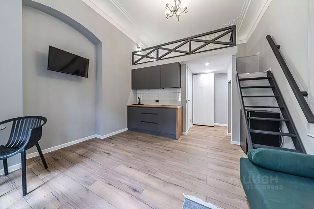Студия Санкт-Петербург Манежный пер., 15-17 (30.0 м) - Фото 1