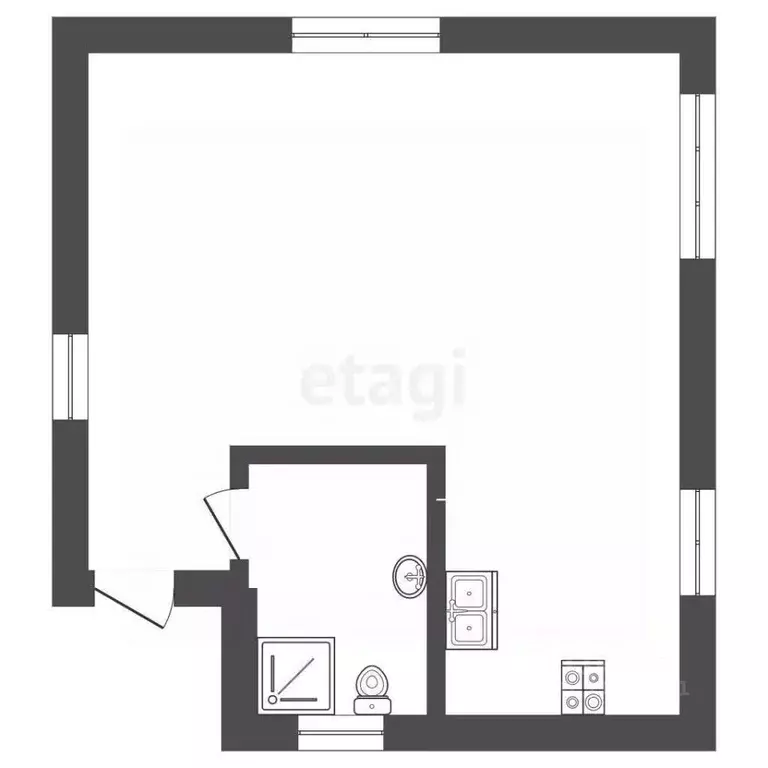 Дом в Ростовская область, Азовский район, Пешковское с/пос, с. ... - Фото 2