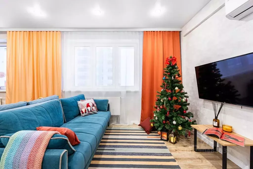 2-к кв. Татарстан, Казань ул. Бари Галеева, 8Ак3 (55.0 м) - Фото 0
