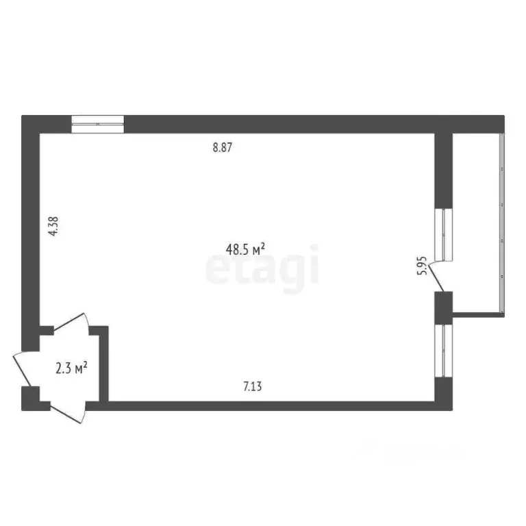 Офис в Ямало-Ненецкий АО, Новый Уренгой ул. 26-го съезда КПСС, 4В (49 ... - Фото 2