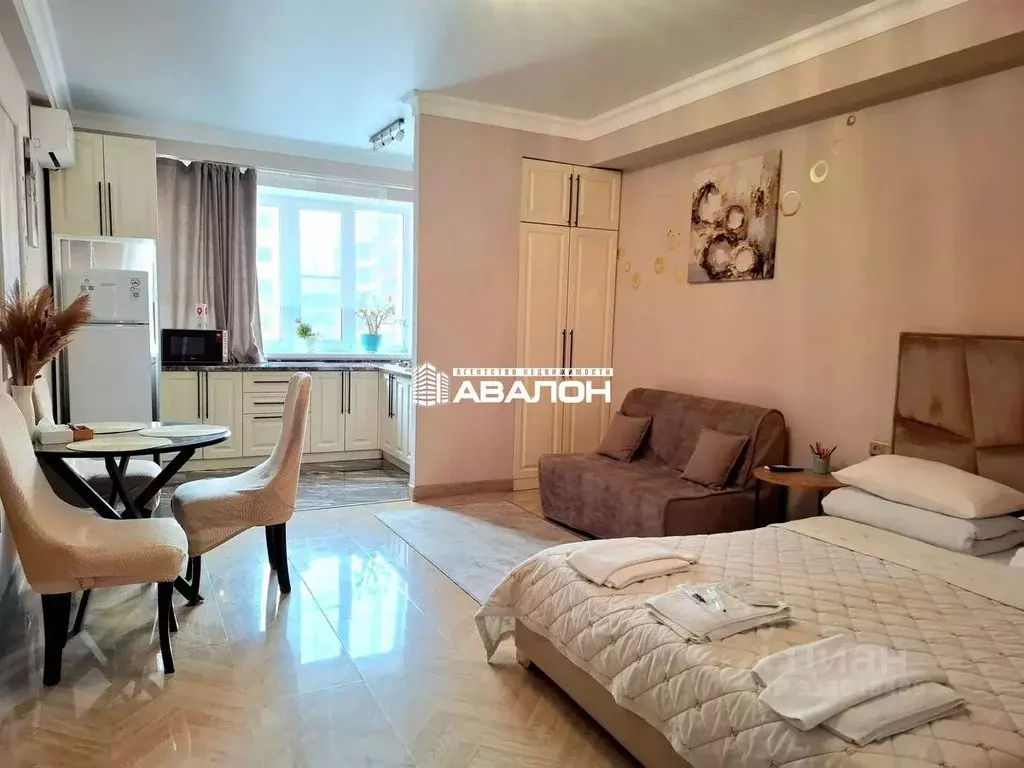 Студия Ставропольский край, Ессентуки ул. Буачидзе, 1к3 (38.0 м) - Фото 2