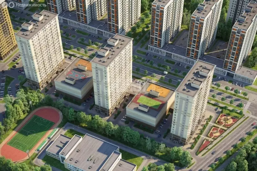 1-комнатная квартира: Тюмень, улица Ю.-Р.Г. Эрвье, 34к1 (41.3 м) - Фото 2