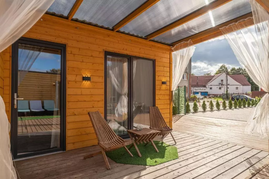 Дом в Калининградская область, Янтарный пгт ул. Балебина, 29 (21 м) - Фото 2