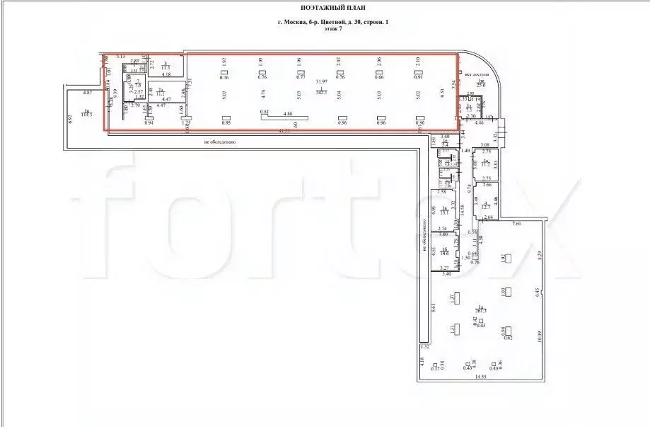 Офис в Москва Цветной бул., 30С1 (460 м) - Фото 1