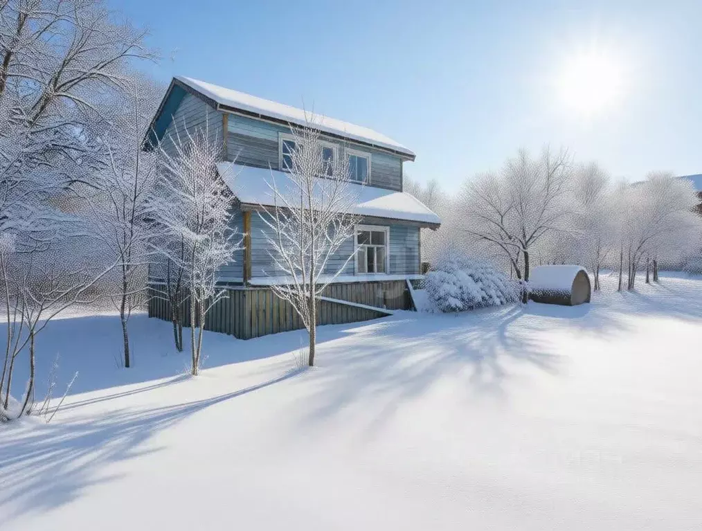 Дом в Ленинградская область, Киришский район, Кусинское с/пос, ... - Фото 1