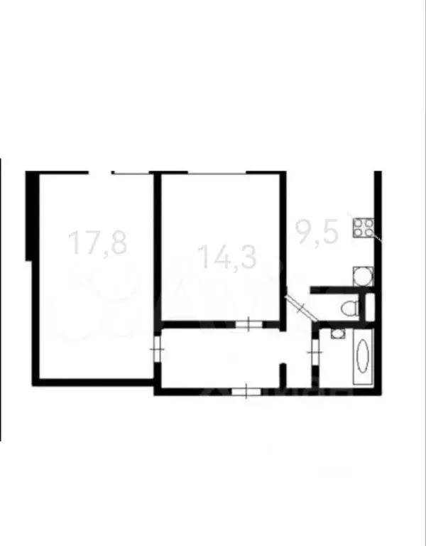2-к кв. Москва ул. Островитянова, 15К1 (54.0 м) - Фото 1