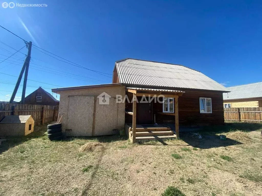 Дом в село Нижний Саянтуй, ДНТ Багульник, 3-й квартал, 975 (95 м) - Фото 0