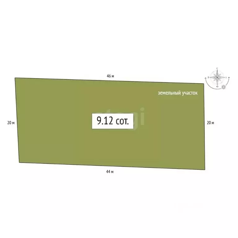 Участок в Алтай, Майминский район, с. Майма Солнечная ул. (9.12 сот.) - Фото 2