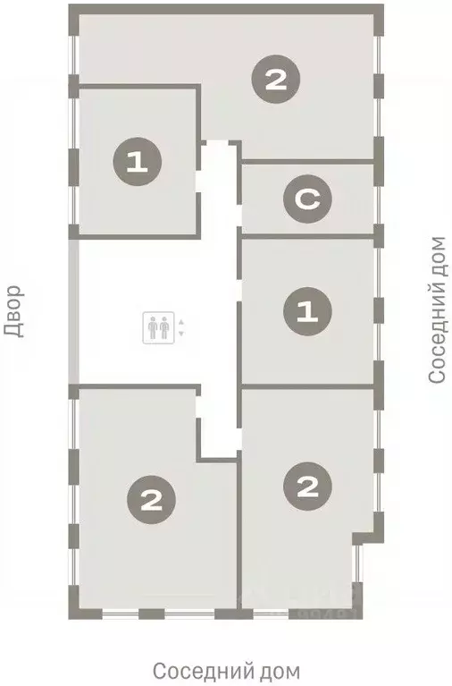 2-к кв. Новосибирская область, Новосибирский район, Краснообск рп, 3-й ... - Фото 1