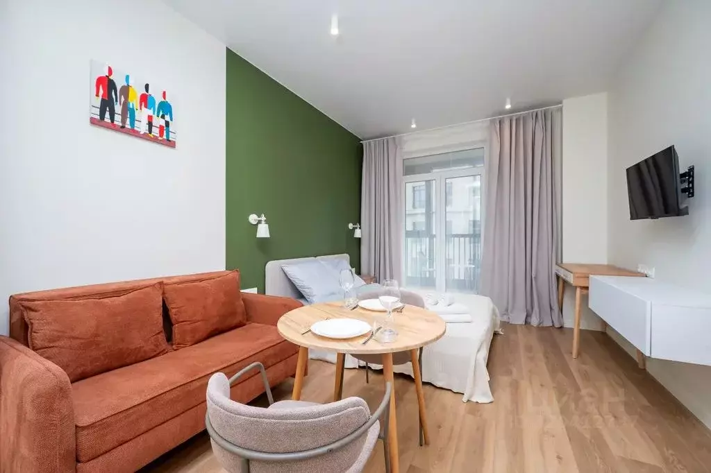 Студия Санкт-Петербург Ремесленная ул., 15 (30.0 м) - Фото 1