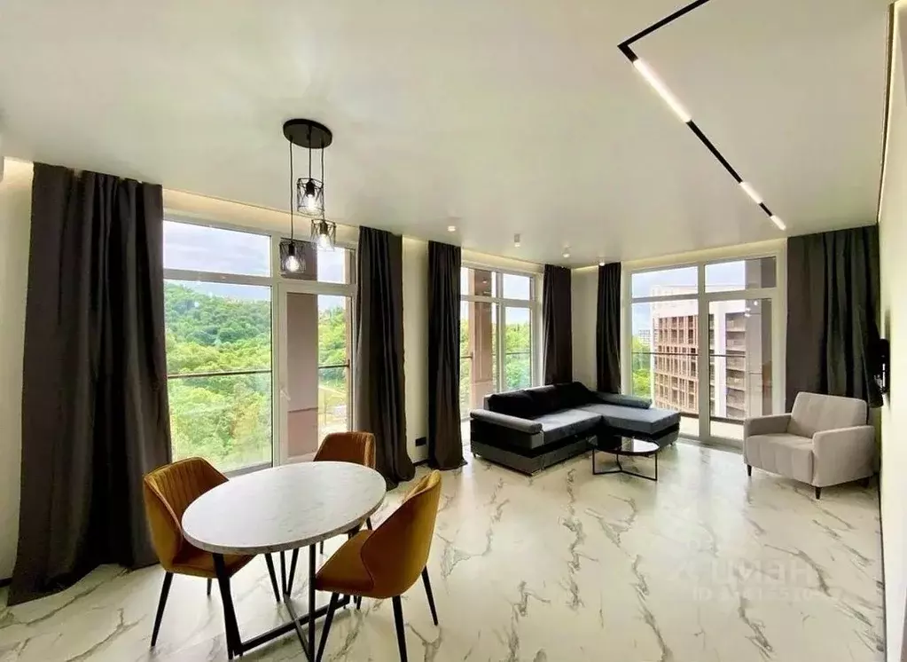 3-к кв. Краснодарский край, Сочи городской округ, Дагомыс пгт ш. ... - Фото 1