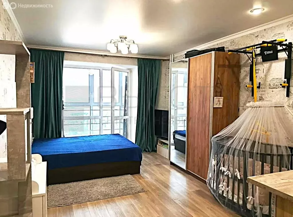 Квартира-студия: Тюмень, Полевая улица, 109к1 (32.1 м) - Фото 1