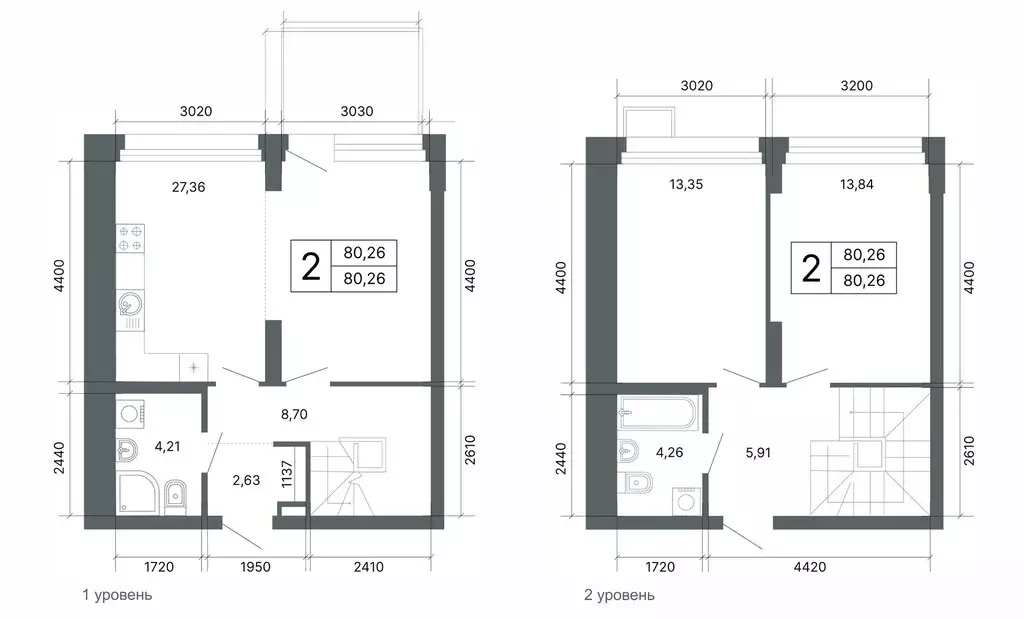 2-комнатная квартира: Екатеринбург, улица Мира, 47/7 (79.3 м) - Фото 1
