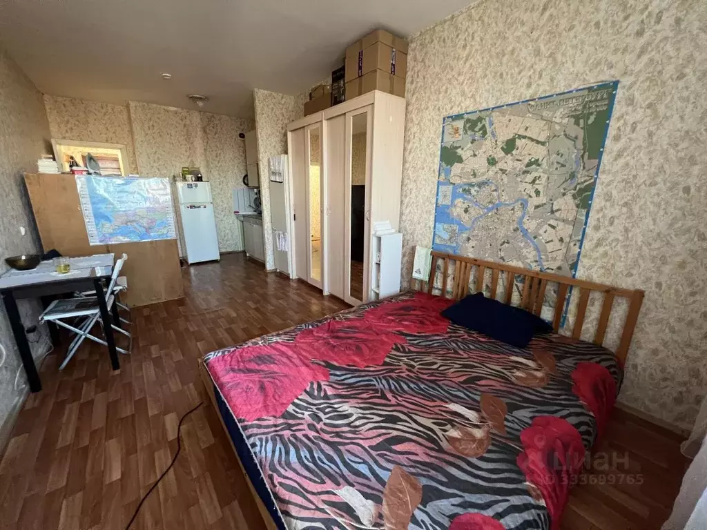 Студия Санкт-Петербург Пулковская ул., 8к4 (26.2 м) - Фото 1