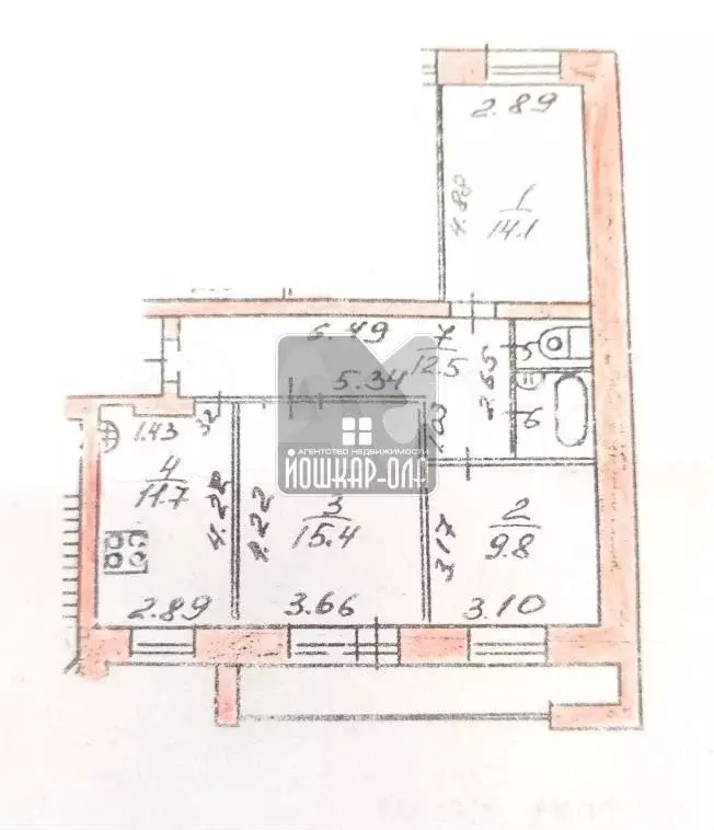 3-к. квартира, 71,4 м, 8/10 эт. - Фото 0