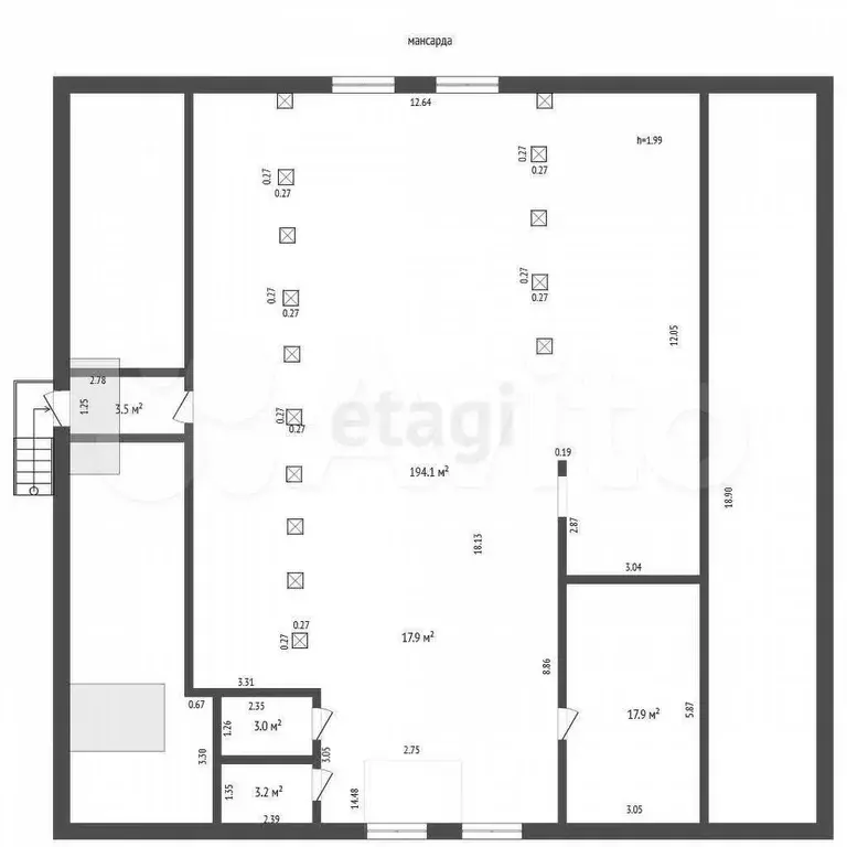 Продам помещение свободного назначения, 1700 м - Фото 1