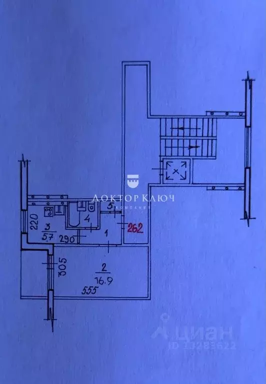 1-к кв. Новосибирская область, Новосибирск Московская ул., 165 (31.6 ... - Фото 0
