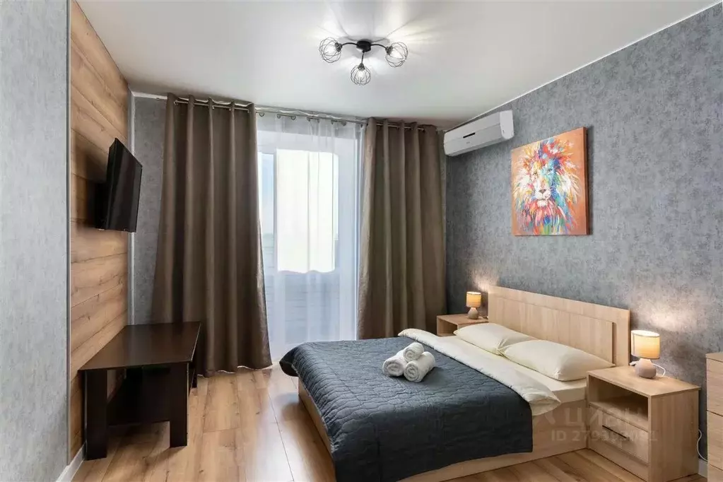 Студия Тюменская область, Тюмень ул. Раушана Абдуллина, 6к1 (28.0 м) - Фото 1