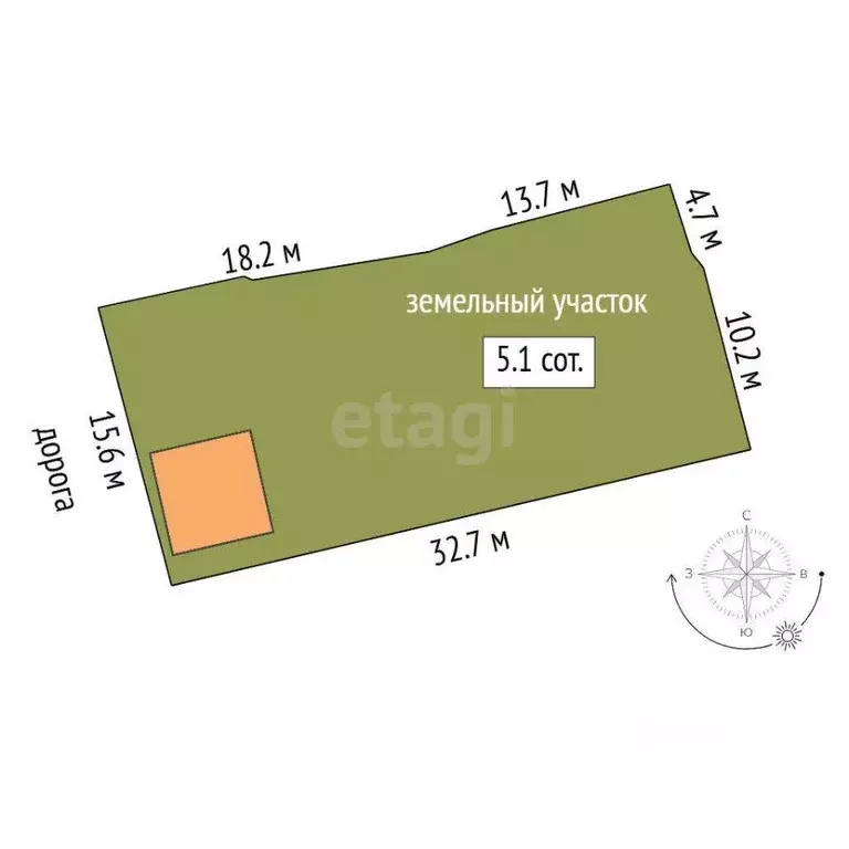 Участок в Тюменская область, Тюмень Пышминская ул. (5.12 сот.) - Фото 2