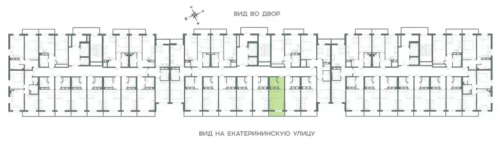 1-комнатная квартира: Мурино, Екатерининская улица, 11 (20 м) - Фото 1