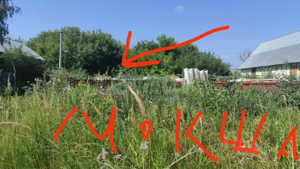 Участок в Мордовия, Краснослободский район, Старогоряшинское с/пос, д. ... - Фото 1